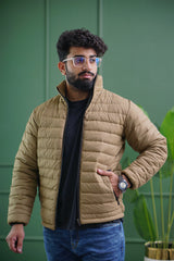 Stand Collar Puffer Jacket