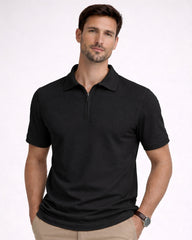 Cross fit Zipper Polo