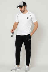 ZERO Tracksiut  (piping B/W)