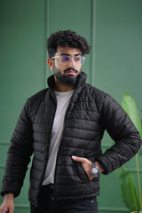 Stand Collar Puffer Jacket