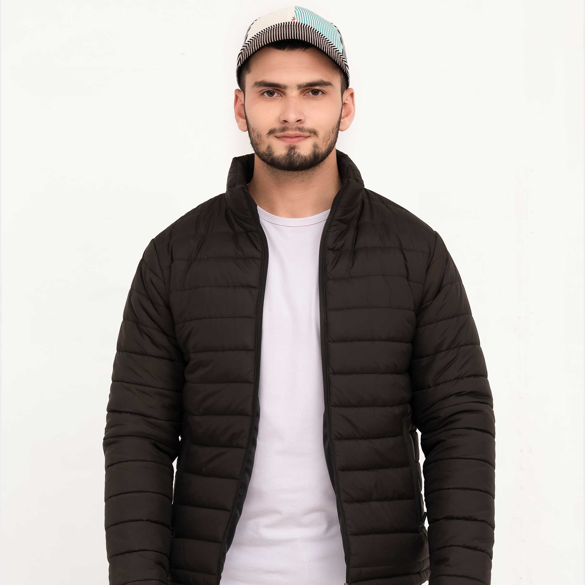 Buy Leather Retail Black Full Sleeves Faux Leather Jacket for Men Online @  Tata CLiQ